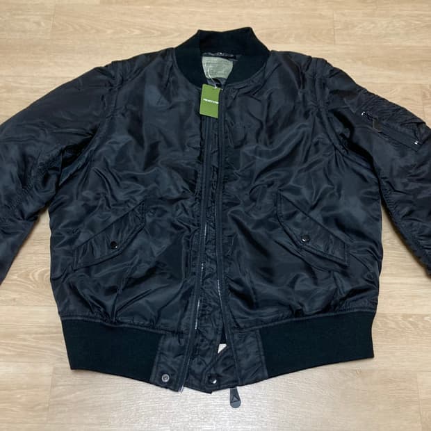 프릭스스토어 ma-1 블랙 100