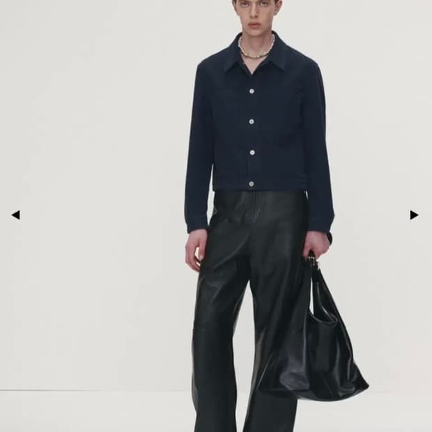 25ss Tonywack 몰스킨 트러커 자켓 네이비 XL