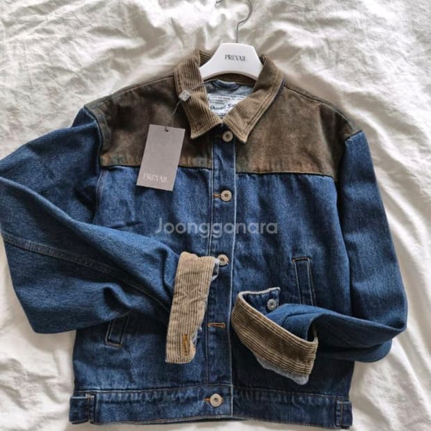 프리베일 데님자켓 새상품