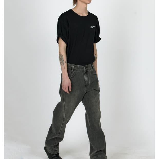 MPa DRIFT DENIM PANTS (s, gray)