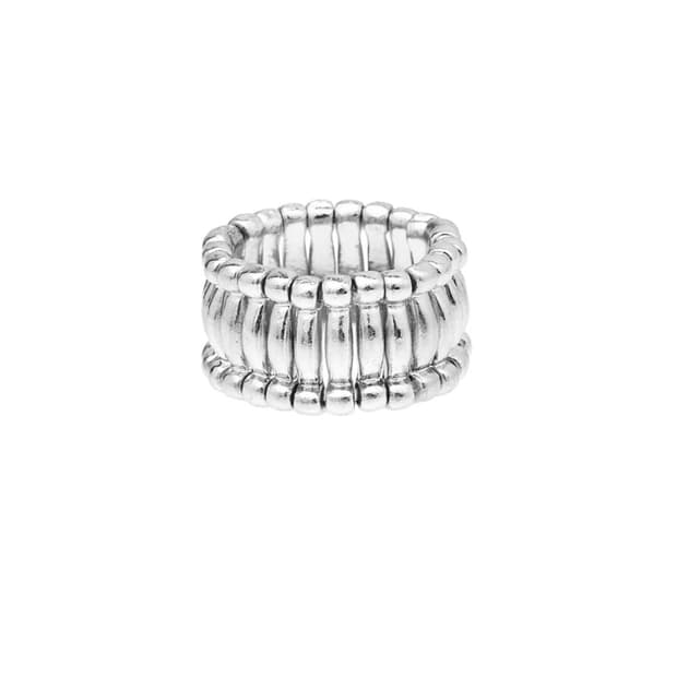 Bohem Beads Ring (Silver)