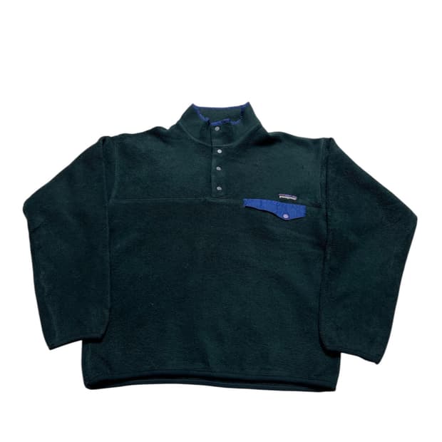 파타고니아 신칠라 90s 헤비 블랙 블루 M