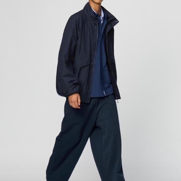 유니클로 c 스웨트팬츠 남색 L