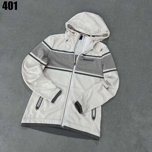 디스커버리 화이트 후드 