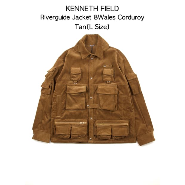Kenneth field 리버가이드 자켓 8웨일스 코듀로이 탄