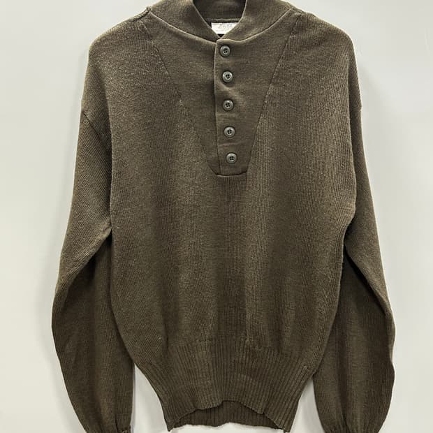 90s 미군 5 Button 울 니트