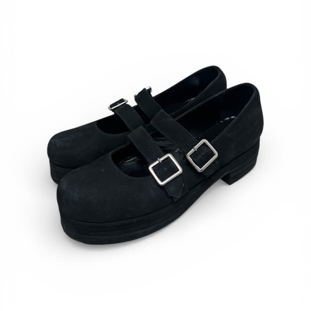 [꼼데가르송] Double Buckle Mary Jane