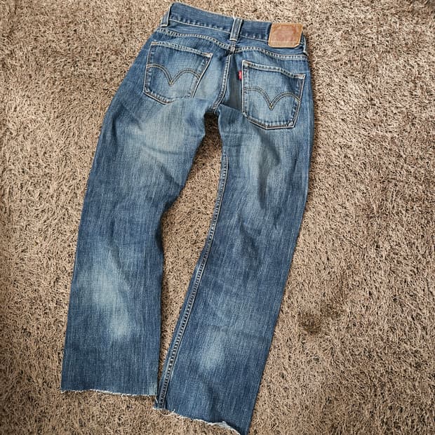 리바이스(Levis) No.523 00's 빈티지 커팅 데님 팬츠 30