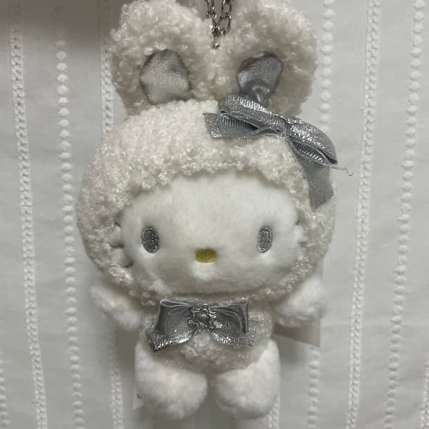 산리오 스노우래빗 키티