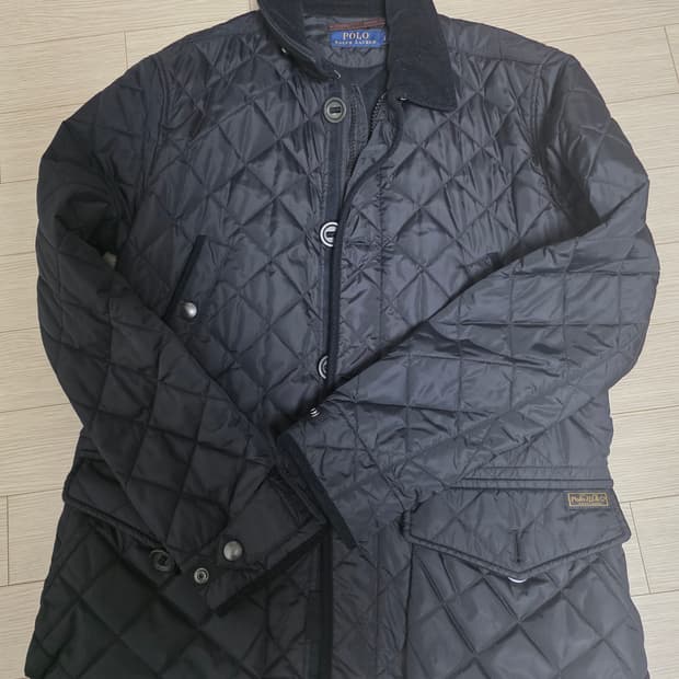 폴로 랄프로렌 퀼팅 자켓블랙 L