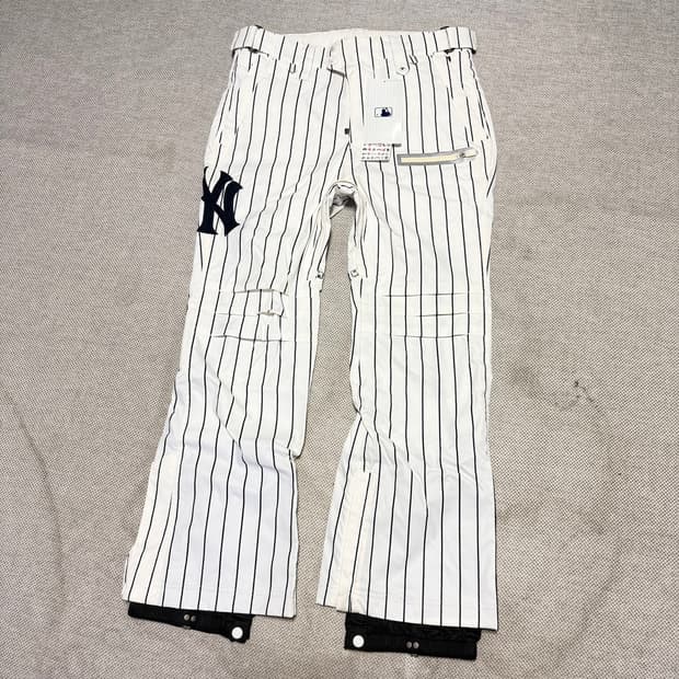 MLB 뉴욕 양키스 스트라이프 스키/보드 팬츠
