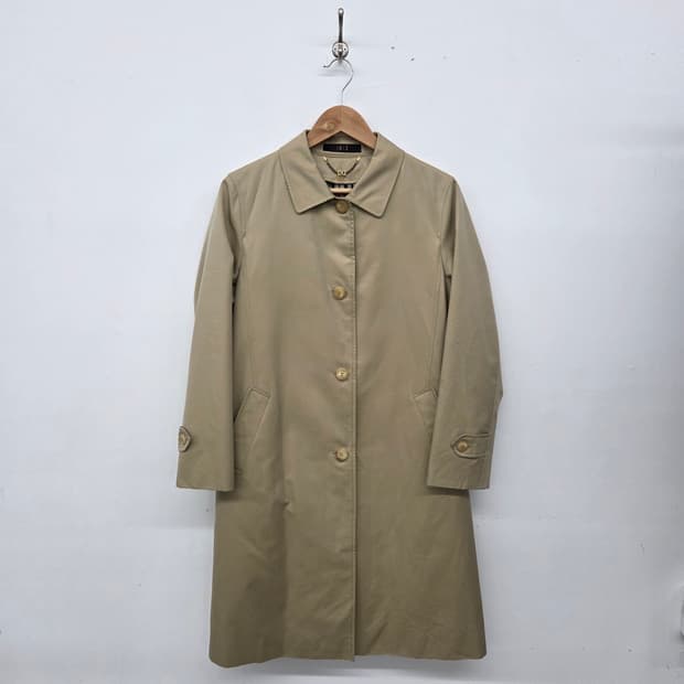 닥스 베이지색 여성 롱 코트 m