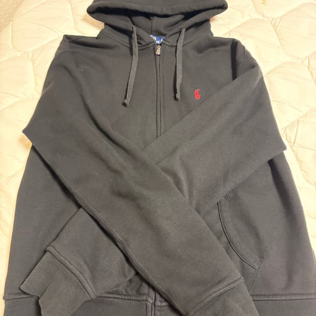 (상태 최상) 폴로랄프로렌 블랙 레드포니 로고 L