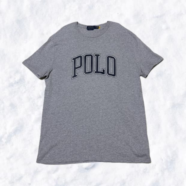 폴로 랄프로렌 그레이 반팔 (QR)