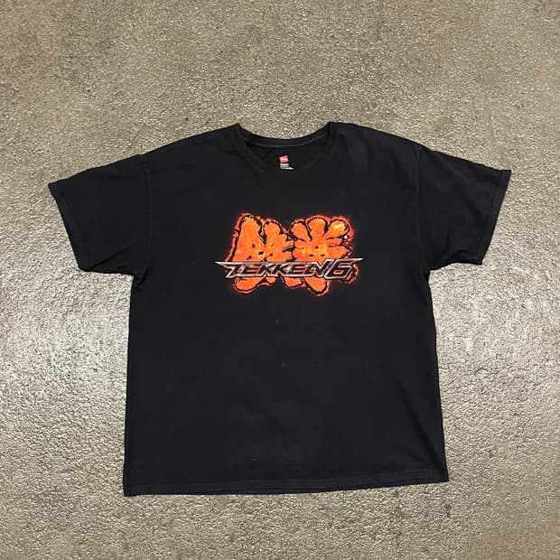 00s Tekken6 철권 프로모 티셔츠 (110)