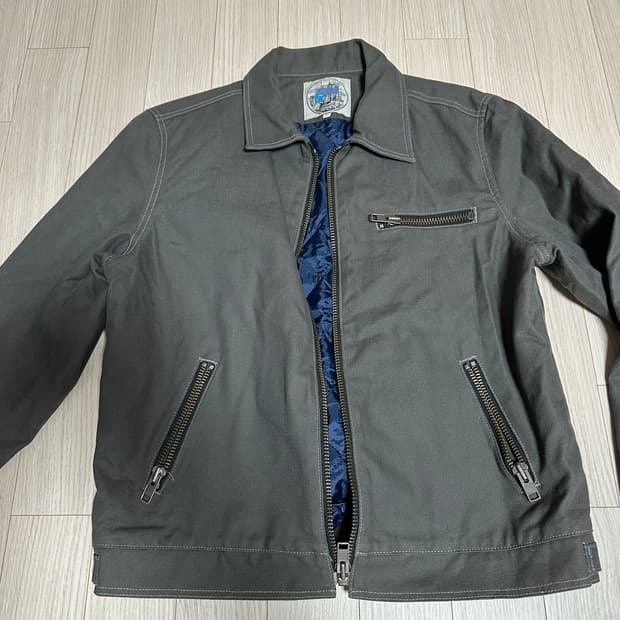 (L) 7포올맨카인드 캔버스 라이더자켓