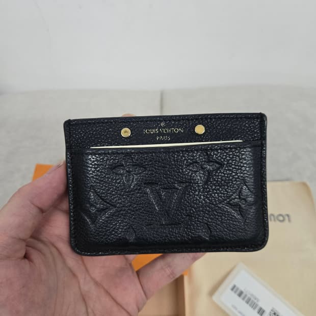 [보증서 정품]루이비통 앙프렝뜨 카드지갑