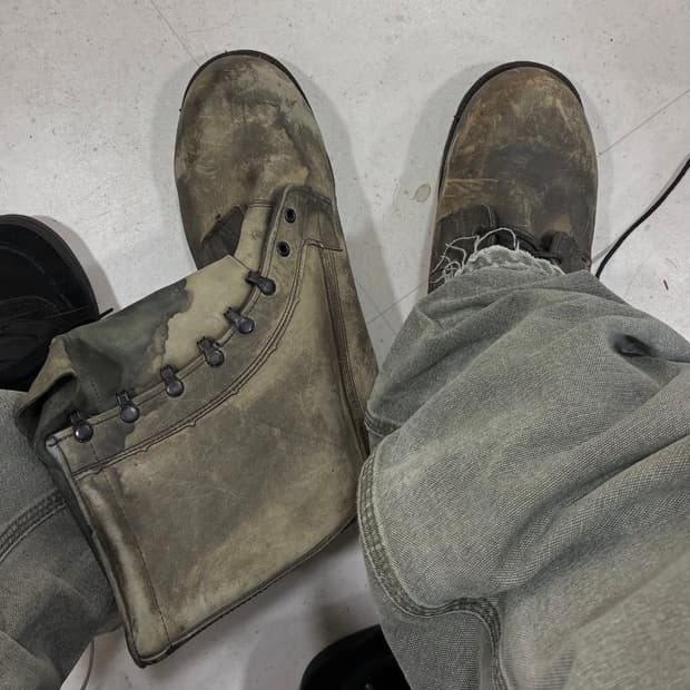 Vintage Belleville Gote-Tex Combat Boots