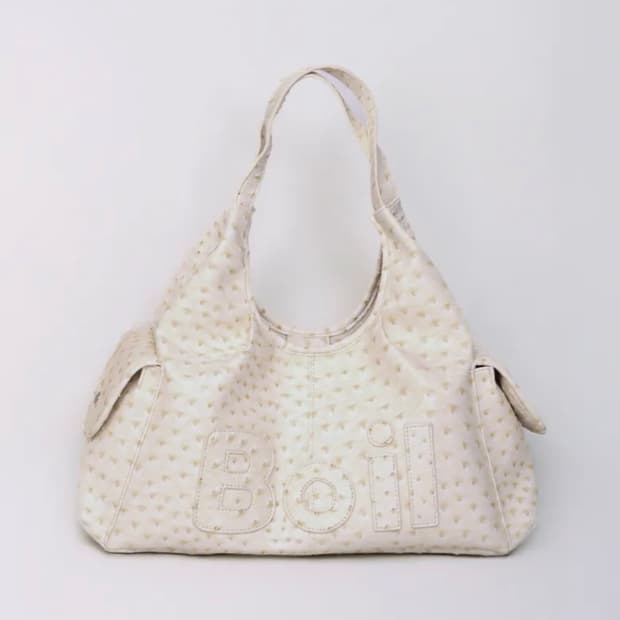 보일테일 메간백 ostrich banana