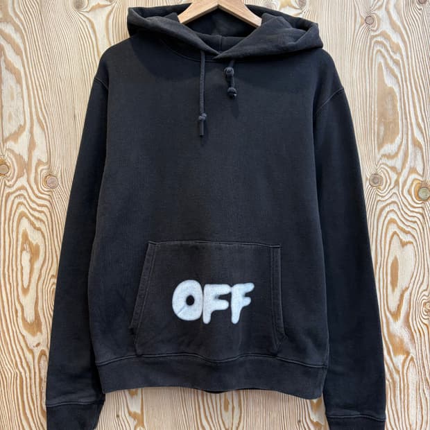 오프화이트 13s 그래픽 후드티