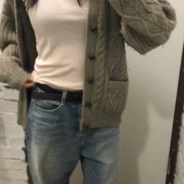 핑크 레이스 브이넥 슬리브리스