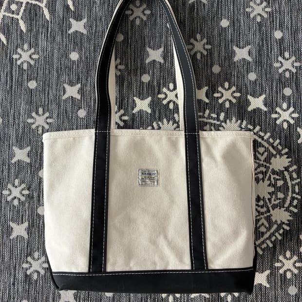 엘엘빈 토트백 카키스 별주 M 