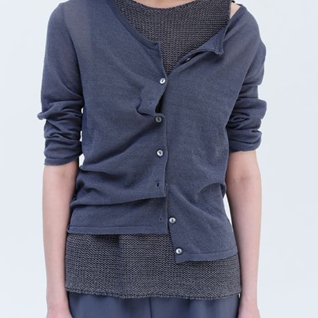 Repos 리포스 하프앤하프 가디건 HALF & HALF CAR DIGA