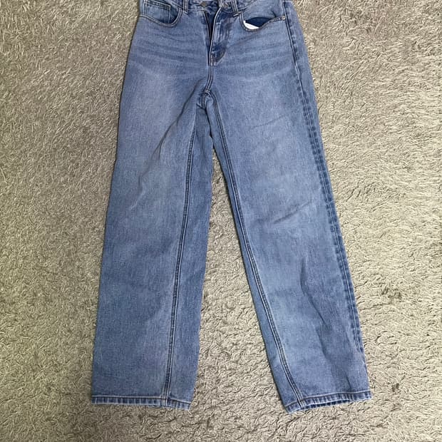 무신사 와이드 청바지s