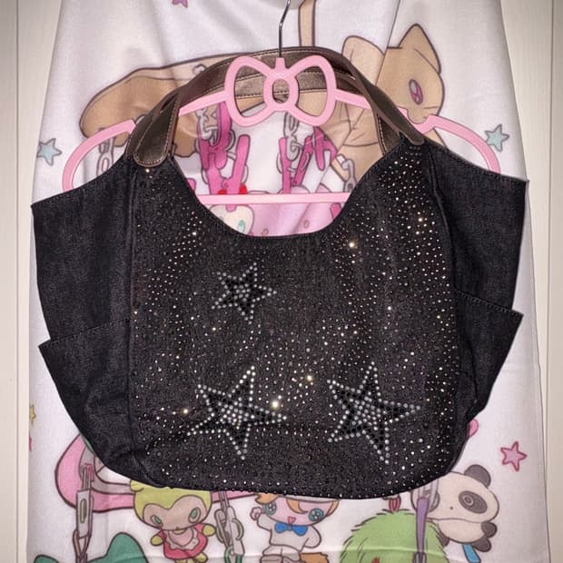 빈티지 별 무늬 숄더백 