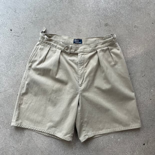 빈티지 폴로 치노 숏 팬츠 made in usa 폴로 반바지