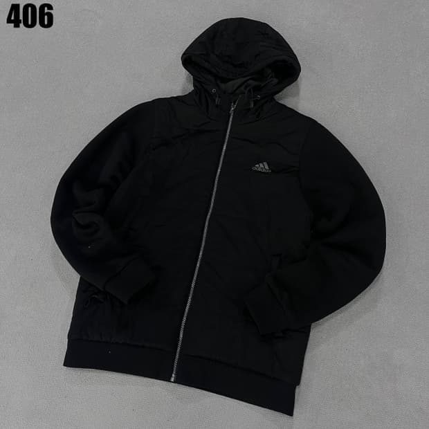 아디다스 블랙 후드 자켓
