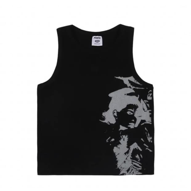 네스티팬시클럽 팬시 델핀 슬리브리스 (BLACK)