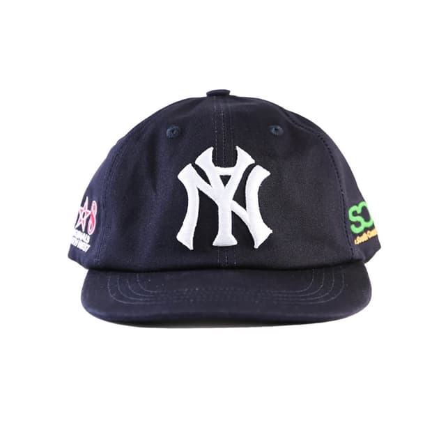 에이펙스디자인 A.N 로고 캡-NAVY 모자 뉴욕 양키스 네이비 볼캡