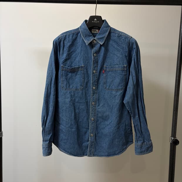 (M) Levis 리바이스 투포켓 워크 데님 셔츠