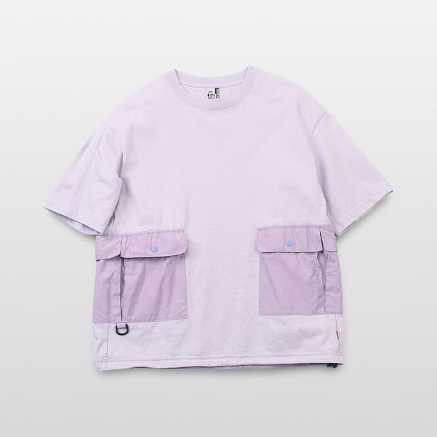 CHUMS Utility Pocket Short-Sleeved T-shi