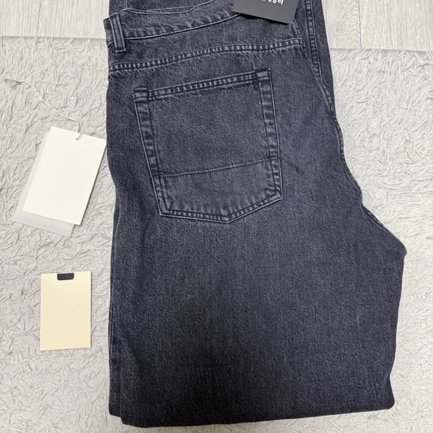 (33) 아워레가시 써드컷 슈퍼그레이 워시 데님 팬츠