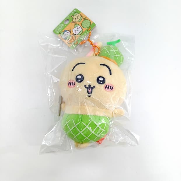 치이카와 먼작귀 우사기 일본 한정판 멜론 키링 인형