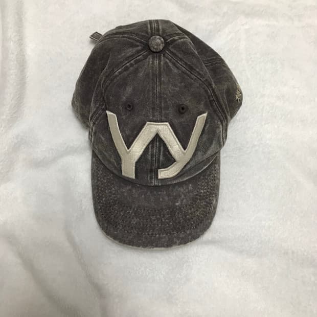 open Yy 코튼 볼캡 브라운