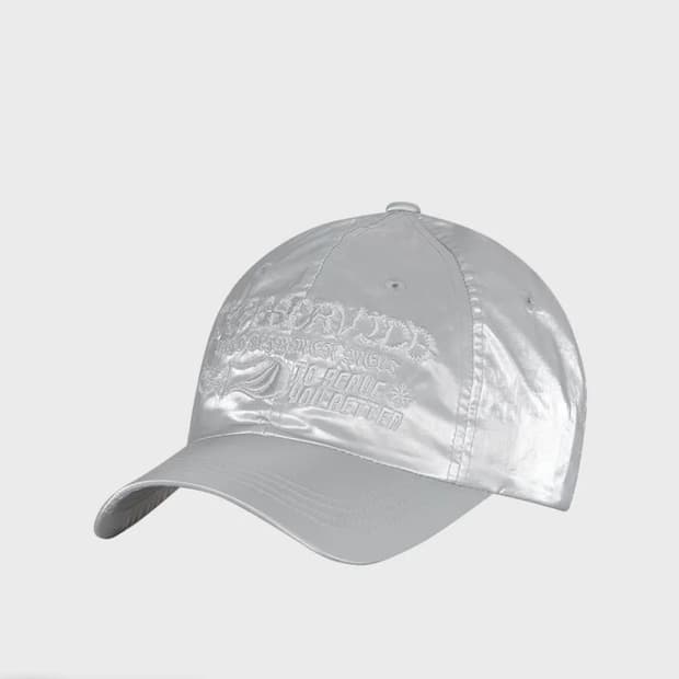 타입서비스 Graphic Embroidery Cap [Silver]