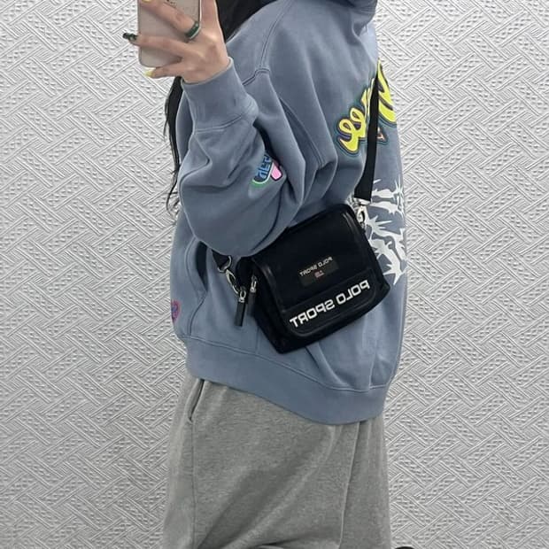 폴로 스포츠 빈티지 미니 카세트 크로스백 C07553