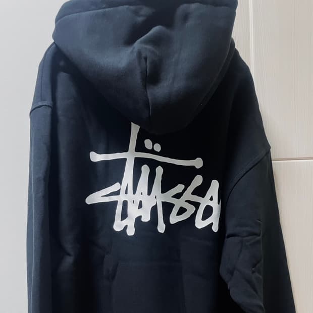 스투시 베이직 스투시후드