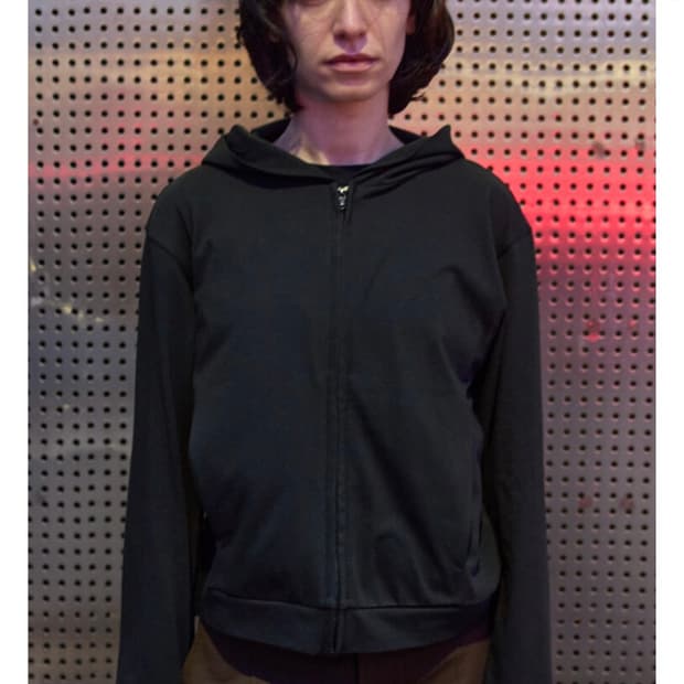 mudule lounge hoodie zip black 4