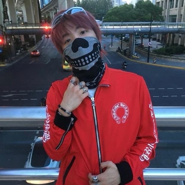카브엠트 CE 절판 그래픽 양면  넥워머 마스크
