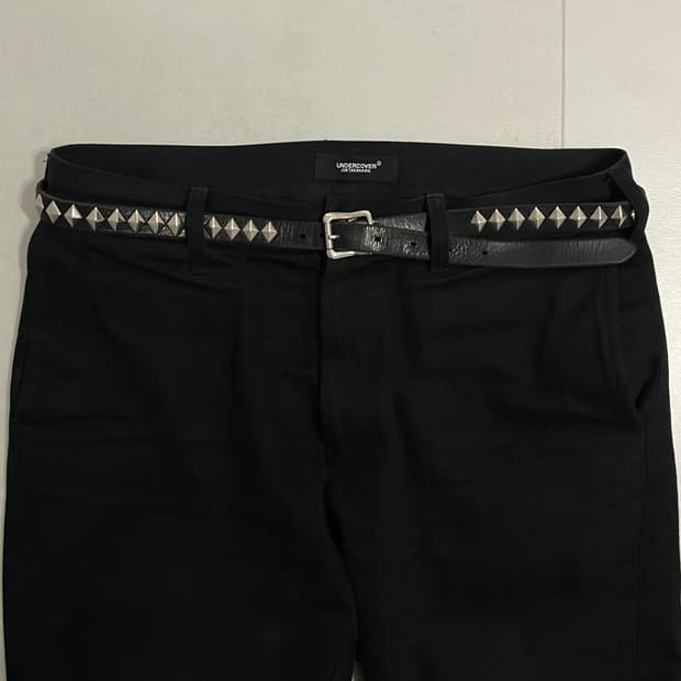 언더커버 다이아몬드 스터드벨트