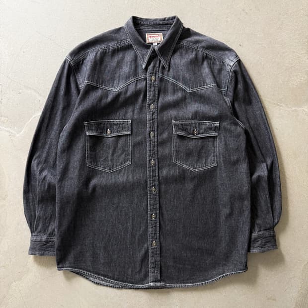 Vintage Wyoming Pocket Denim Shirt