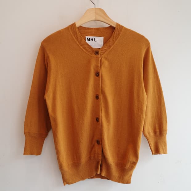 MHL by 마가렛 호웰 린넨 가디건