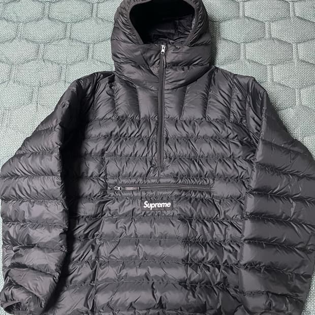 슈프림 마이크로다운 경량패딩 M