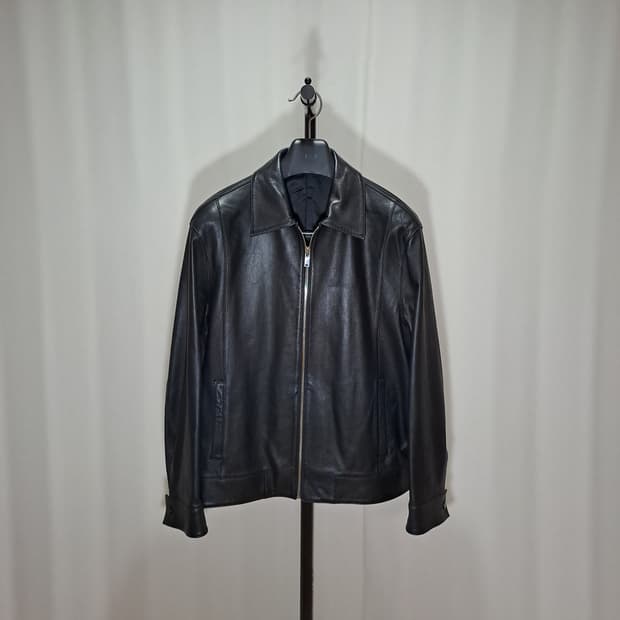 (택포) 티앤지티 싱글 양가죽 자켓 100 B344