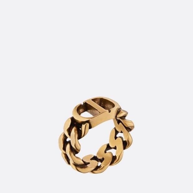 (L)Dior 디올30 몽테인CD로고 반지 링