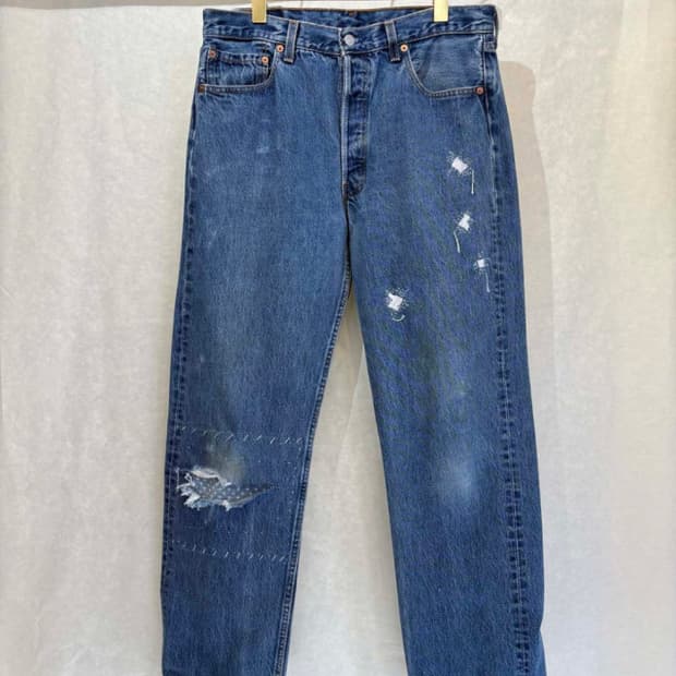 90s LEVI’s 사시코 리페어 501